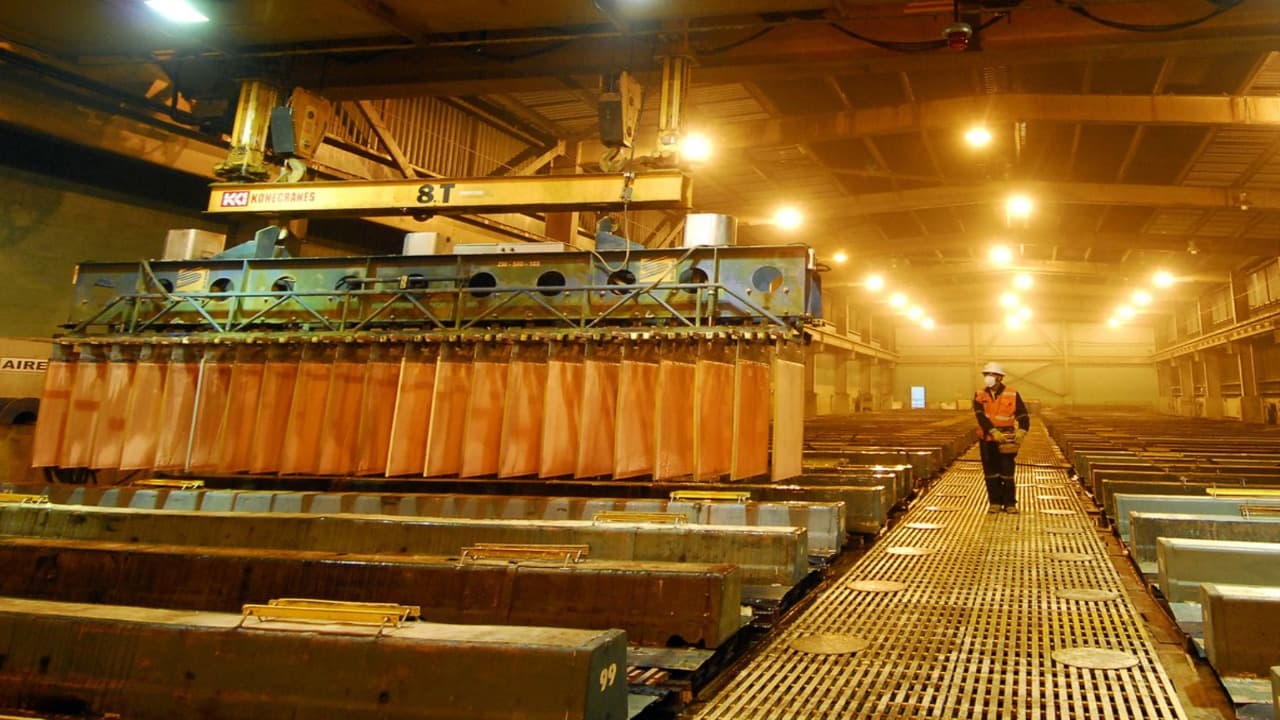 China: importaciones de cobre aumentan en agosto