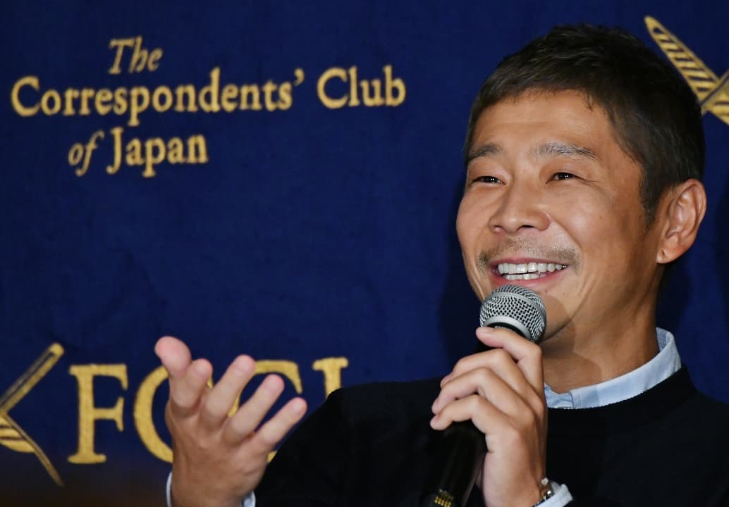 Ir al espacio te obsesiona con la Tierra, dice el multimillonario japonés Maezawa