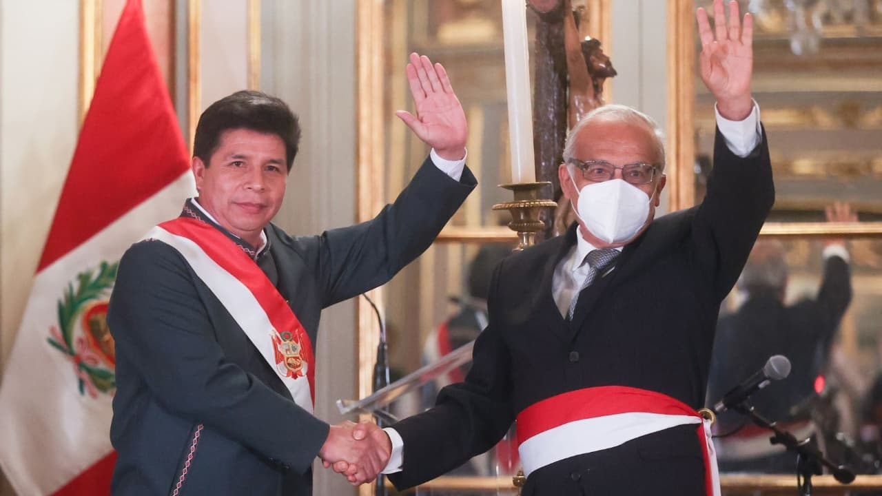 Anibal Torres es el nuevo jefe de gabinete de Pedro Castillo, el quinto en siete meses de gobierno