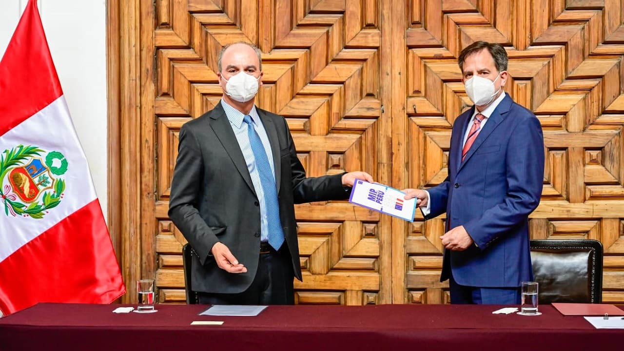 La UE destinará 57 millones de euros para tres áreas "prioritarias" en Perú