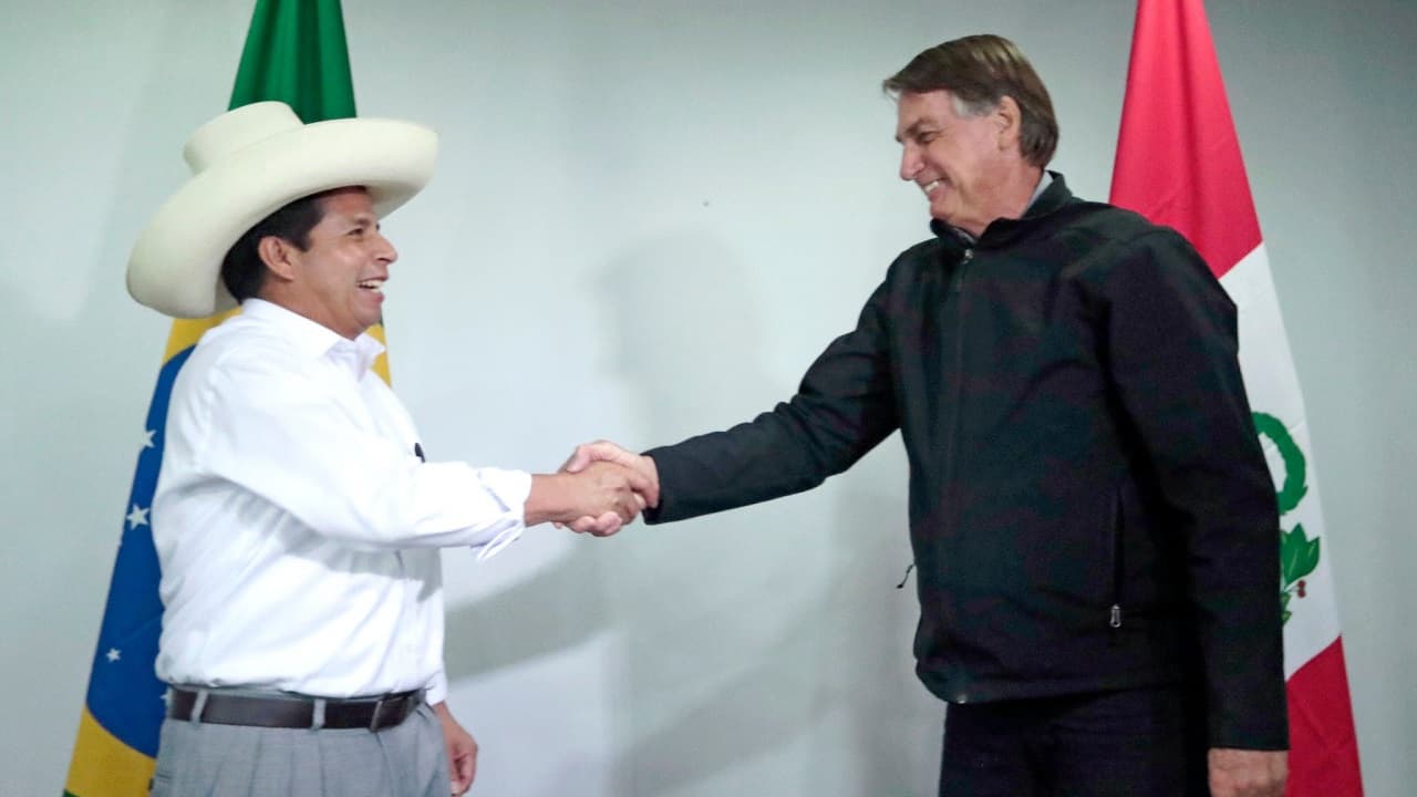Jair Bolsonaro reitera a Perú interés de Brasil por ruta para acceder al Pacífico