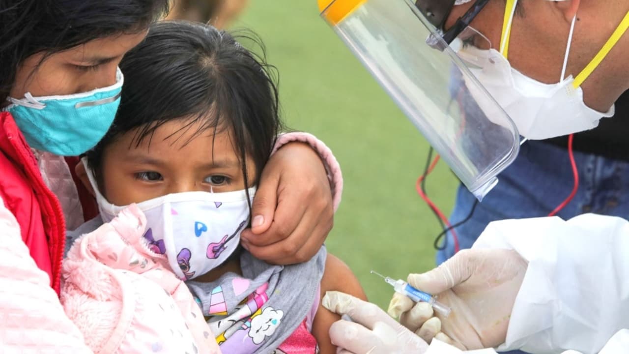 Vacunación contra covid-19: unos 900.000 niños ya cuentan con la primera dosis