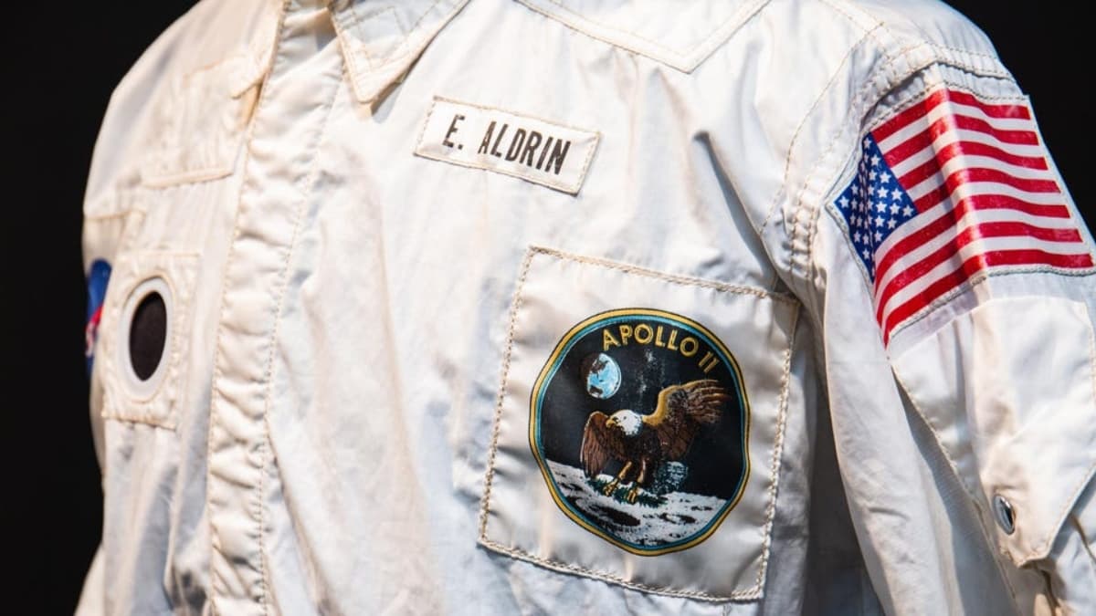 Subastan la chaqueta de Buzz Aldrin, de Apolo 11, por US$2,8 millones