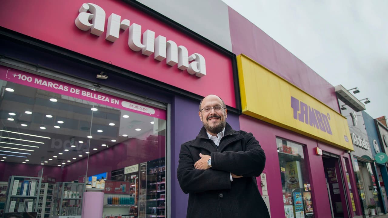 Germán Ortiz, gerente general de Lindcorp, dueña de Tambo+ y Aruma