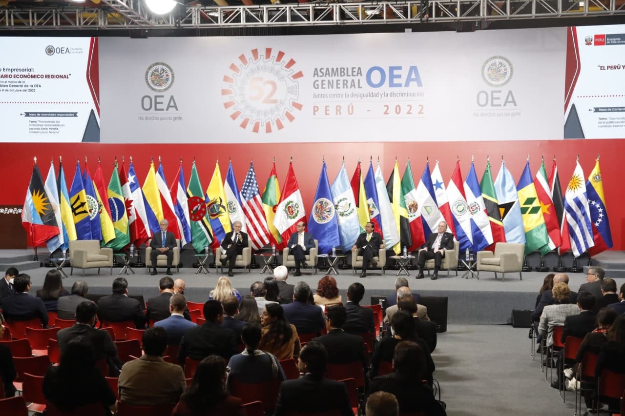 La misión de la OEA llegará este domingo a Lima, con el objetivo de analizar la crisis política que atraviesa al Perú. Los cancilleres que la integran se reunirán con representantes de los tres poderes. Permanecerán en el país por tres días.