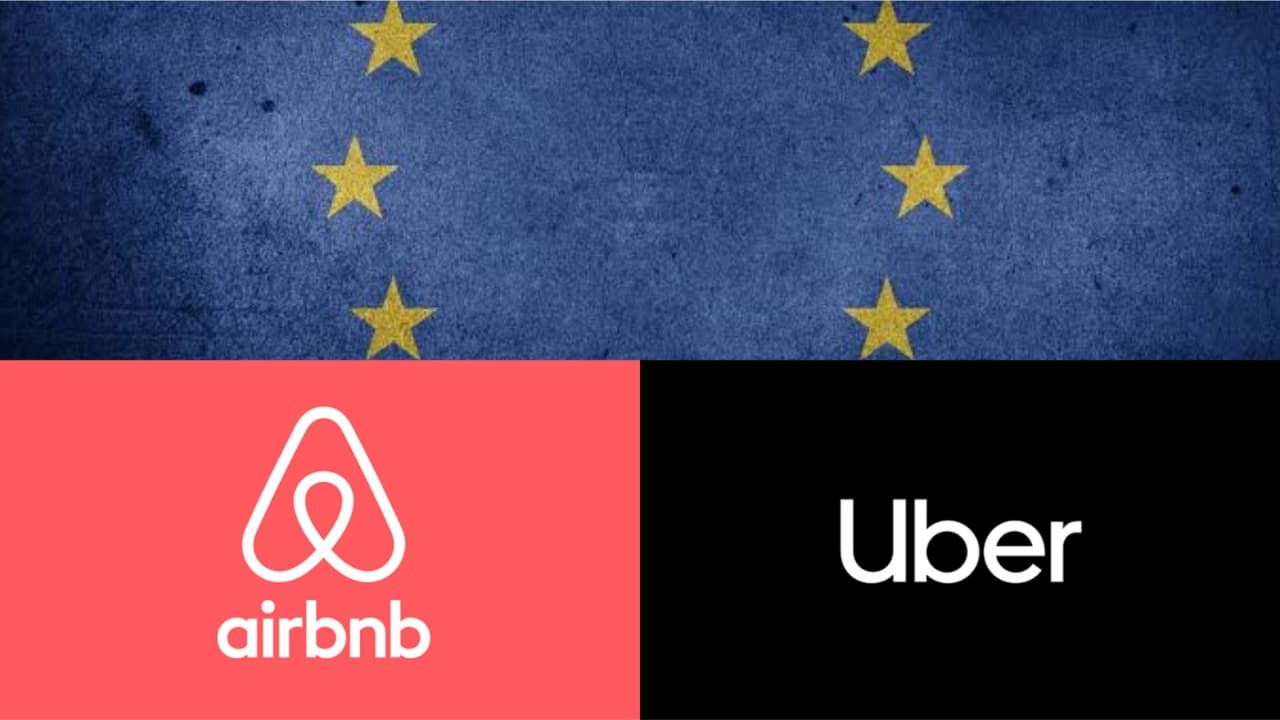 Así busca la Unión Europea garantizar el pago de impuestos de plataformas como Uber y Airbnb