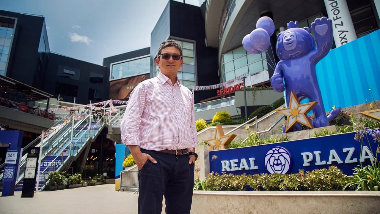Misael Shimizu, CEO de Real Plaza