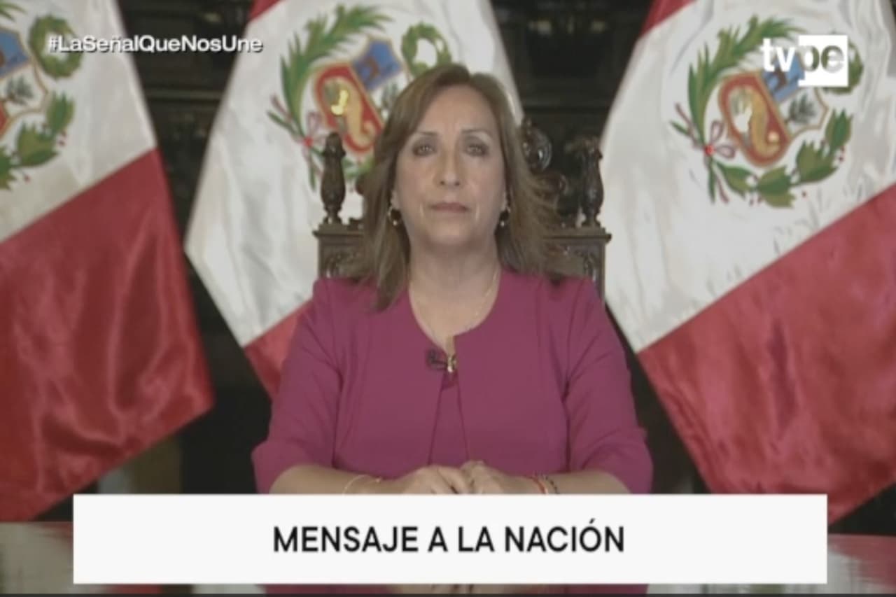 Boluarte insistirá en adelanto de elecciones si Congreso no lo aprueba