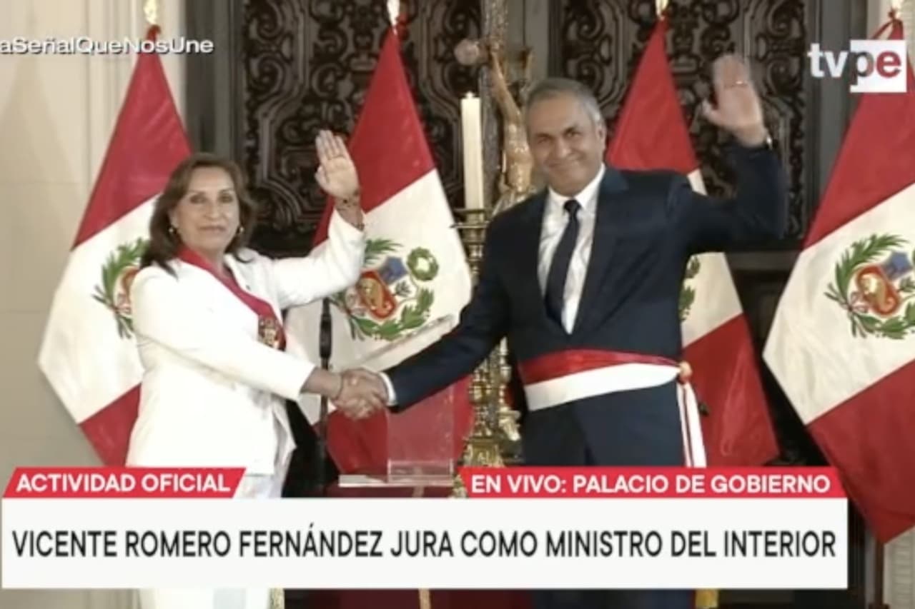Boluarte tomó juramento a los nuevos ministros del Interior, Trabajo y de la Mujer