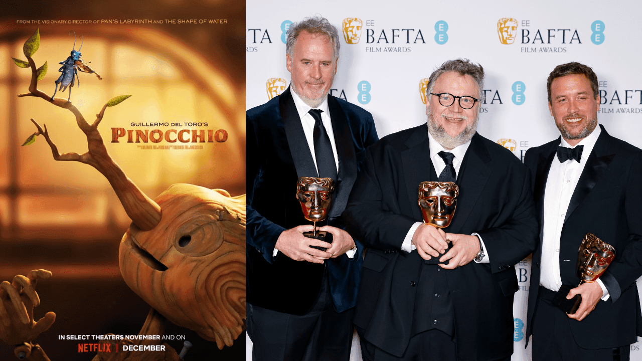 Del Toro gana el Bafta a mejor película animada con Pinocho
