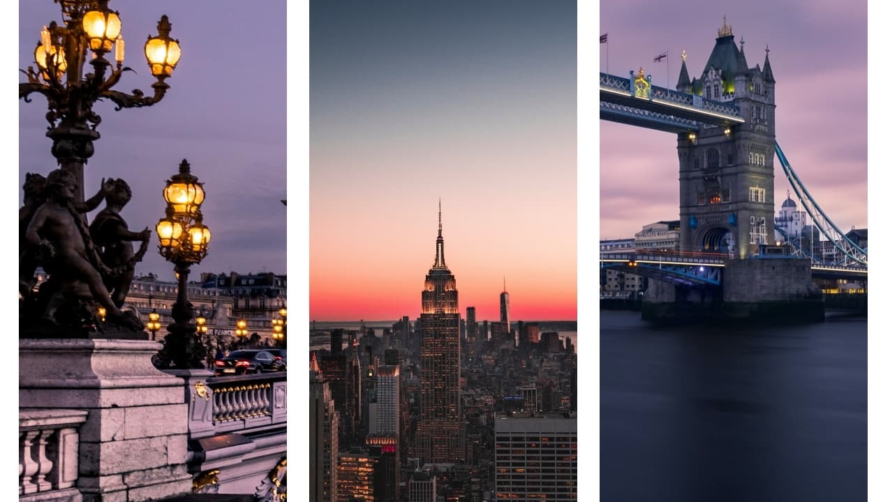 Ciudades más visitadas París