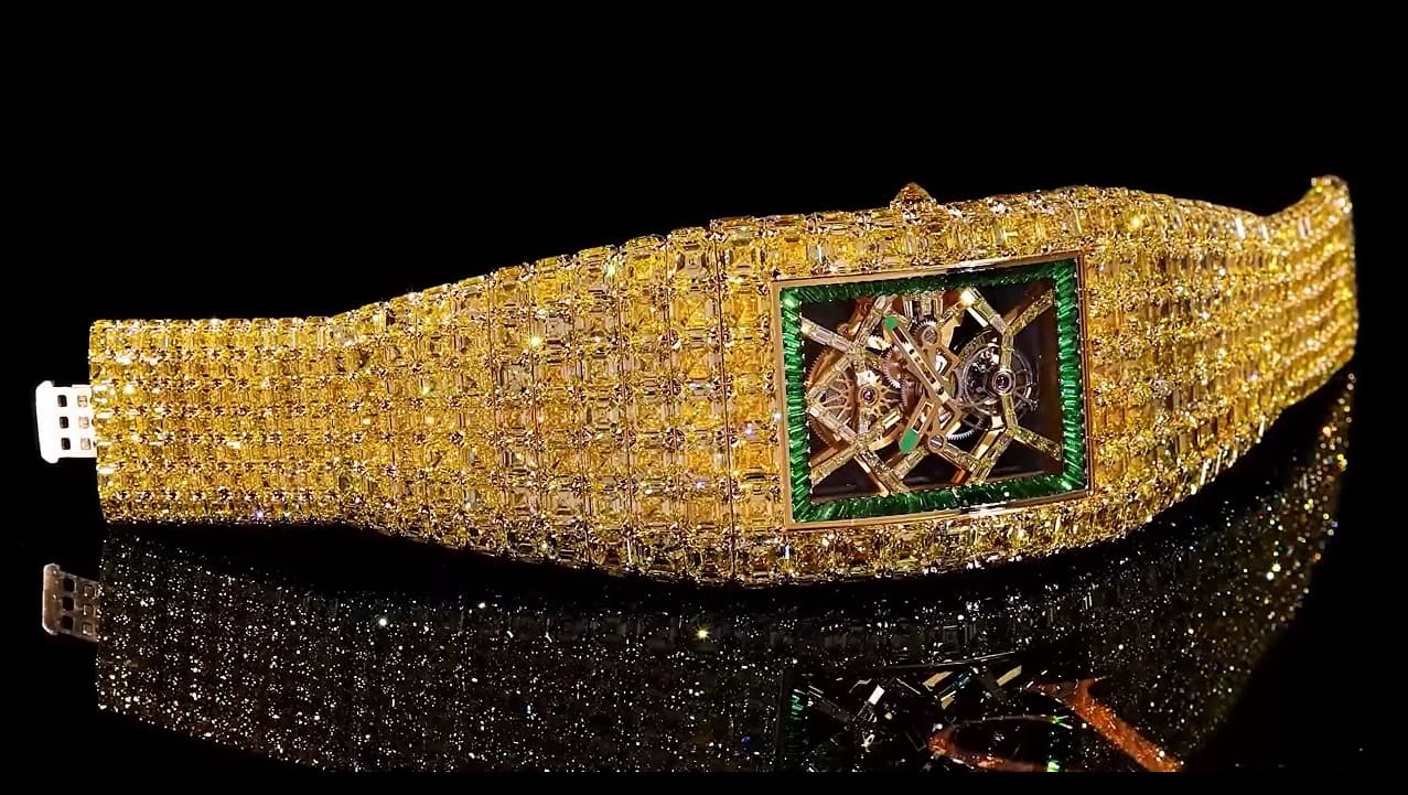 Billionaire Timeless Treasure: Así es el reloj más caro del mundo
