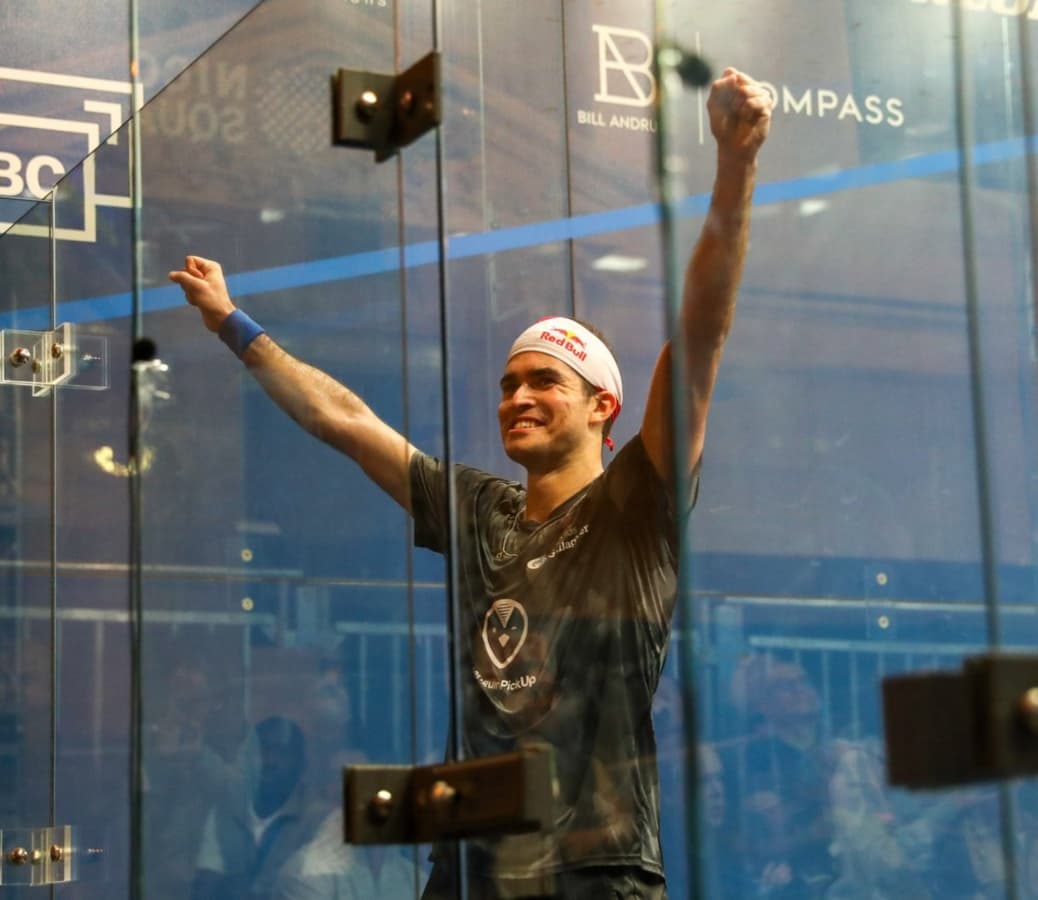 El peruano Diego Elías se convertirá en el número uno del mundo en squash