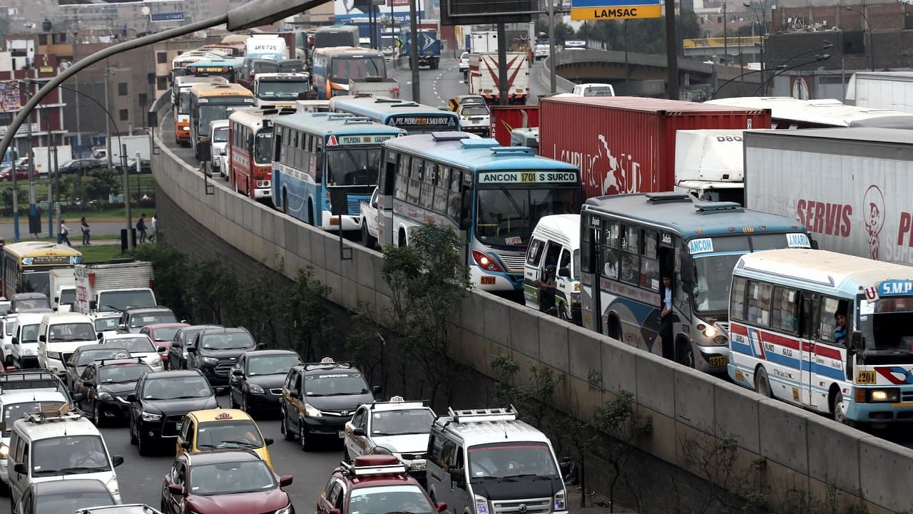 Ranking TomTom: Lima se convierte en la ciudad con mayor congestión vehicular de América Latina