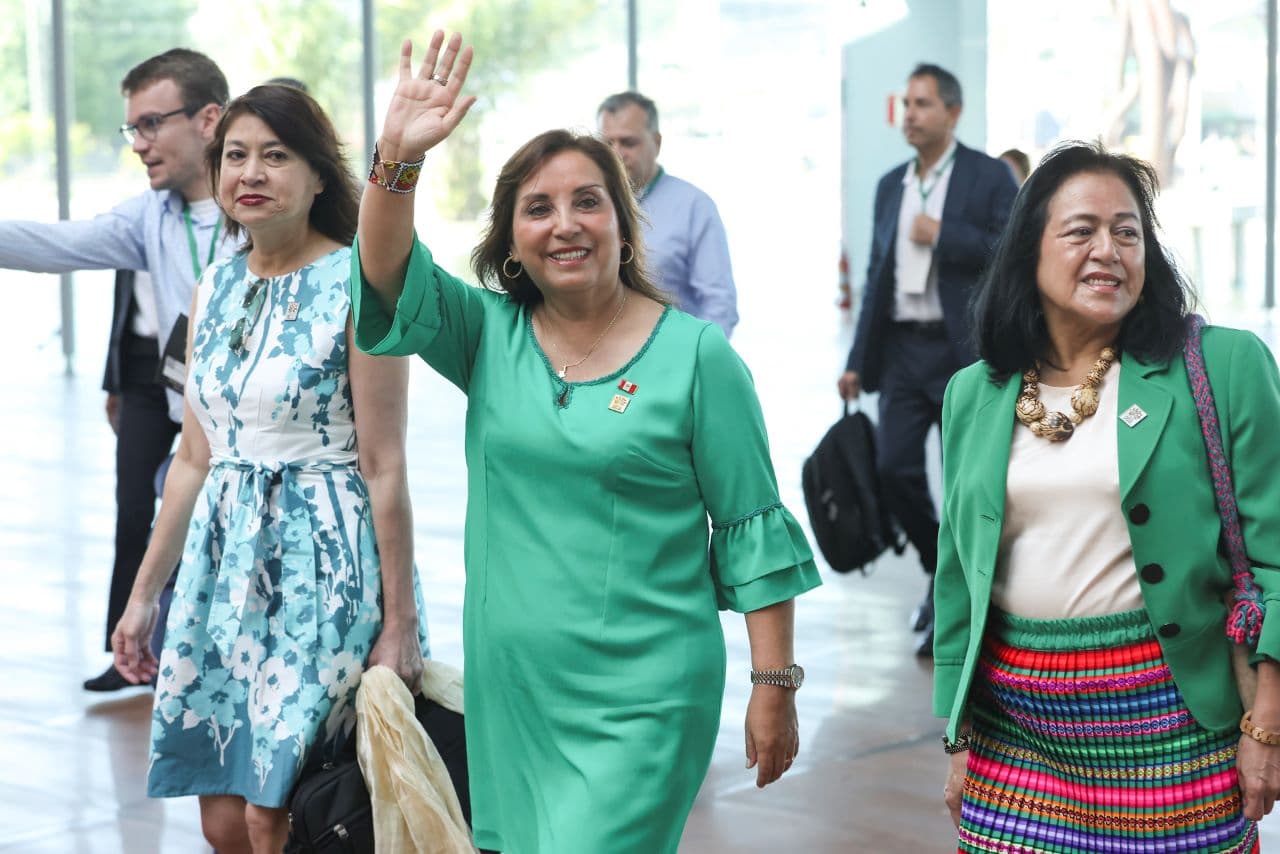 Boluarte gobierna remotamente durante su primer viaje al exterior como presidenta