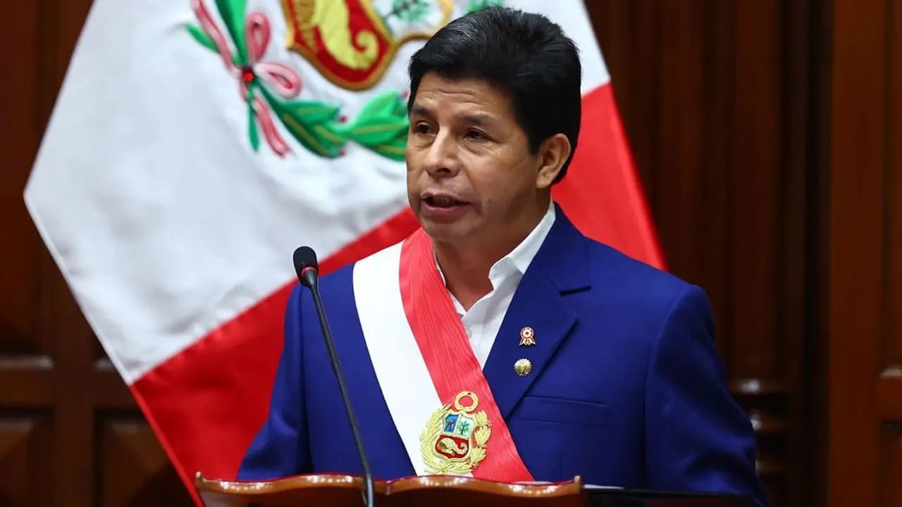 Expresidente de Perú, Pedro Castillo. Foto: Andina.