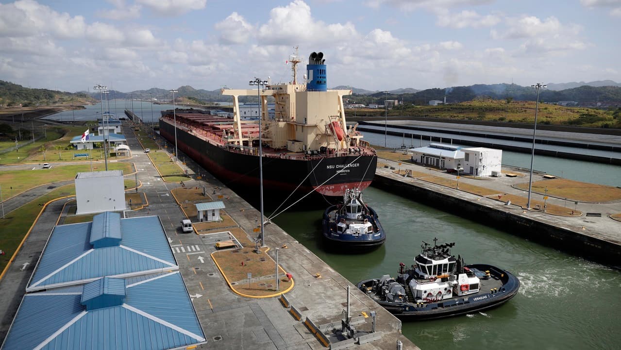 CCL: BAJO NIVEL DEL AGUA EN CANAL DE PANAMÁ PODRÍA AFECTAR EL CRECIMIENTO DE LAS EXPORTACIONES PERUANAS