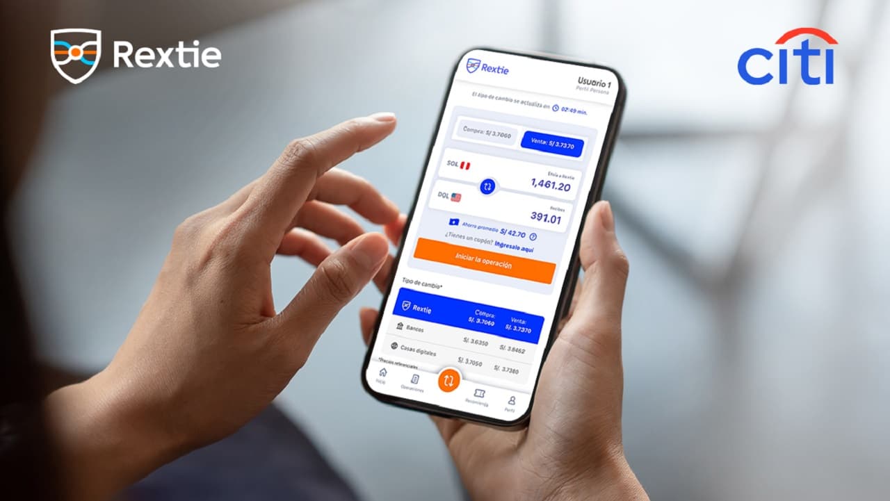 Citi realiza una inversión estratégica en Rextie, la fintech de cambio de divisas líder del Perú
