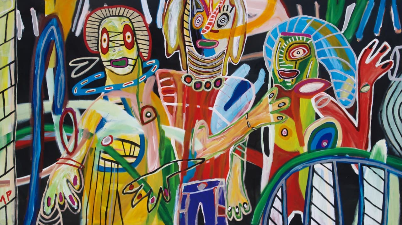 muestra de arte