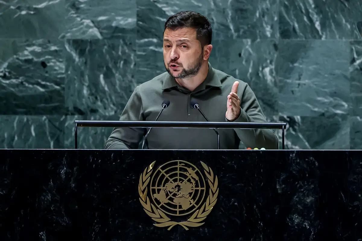 Zelenski propone limitar poder de Rusia en Naciones Unidas