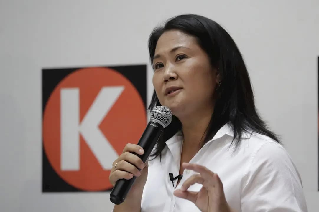 Keiko Fujimori espera "con mucha ilusión" que se restituya el indulto otorgado a su padre