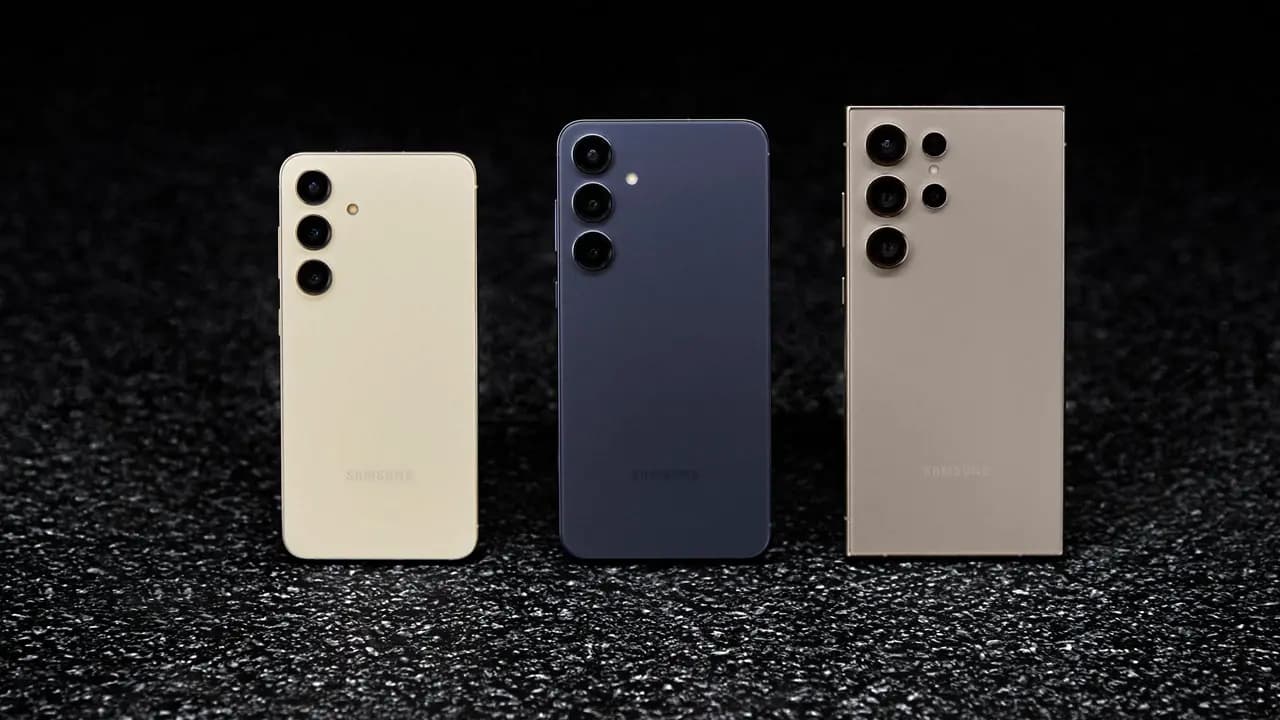 Samsung presenta sus tres nuevos celulares con inteligencia artificial integrada