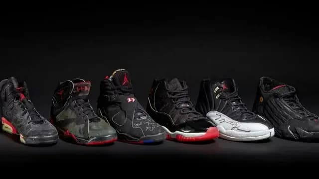 Subasta de tenis de Michael Jordan alcanza cifra récord de 8 millones de dólares