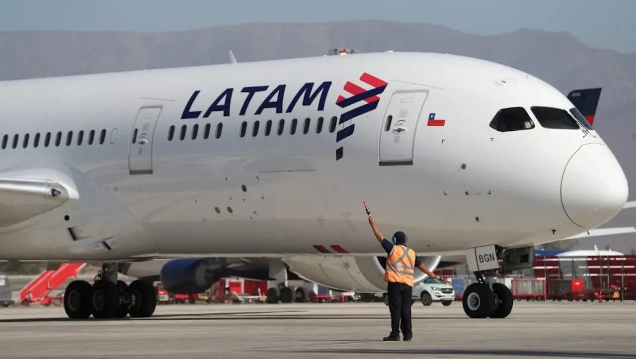 Grupo Latam incrementa 18,5% número de pasajeros en enero por impulso del segmento internacional