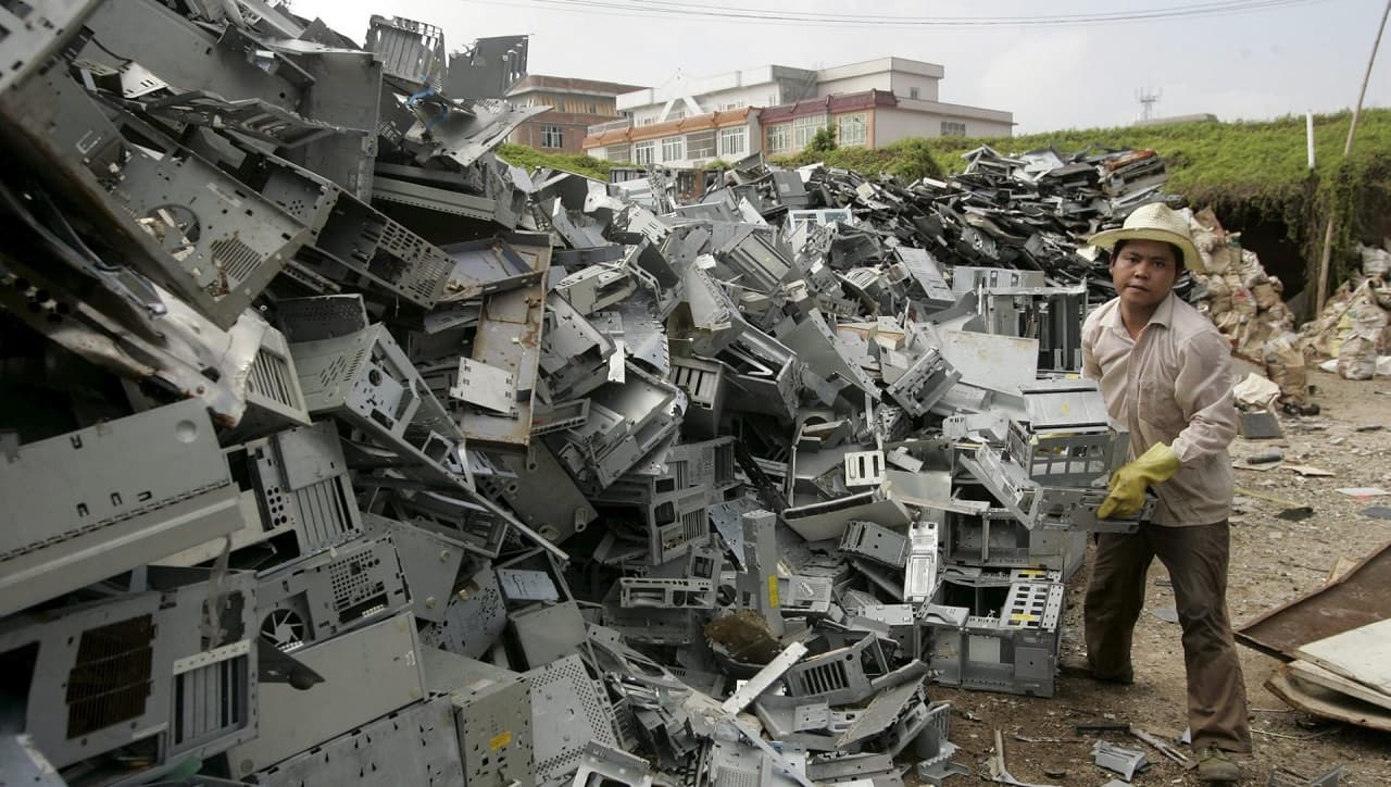 La basura electrónica crece 5 veces más rápido que el reciclaje, dice un estudio de la ONU