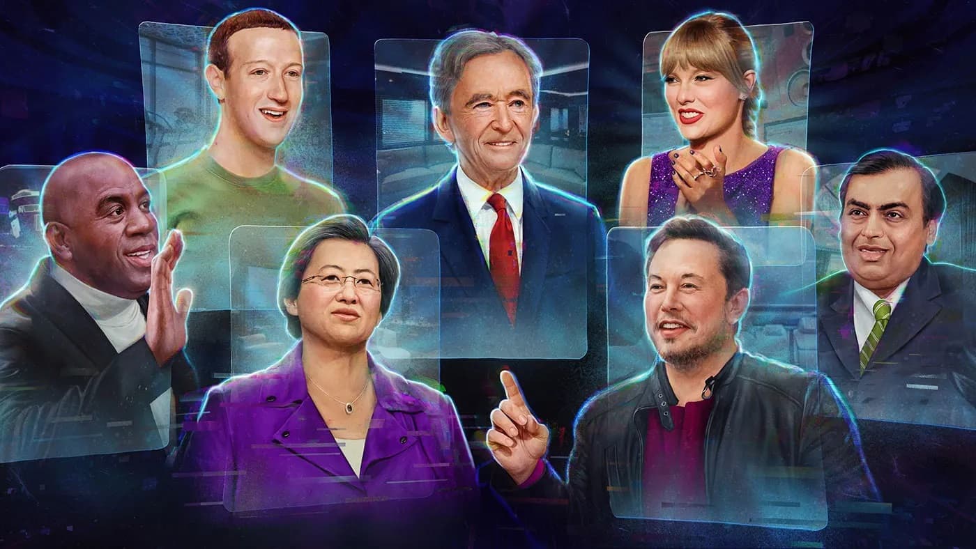 Listado Forbes: estas son las 50 personas más ricas del mundo en 2024
