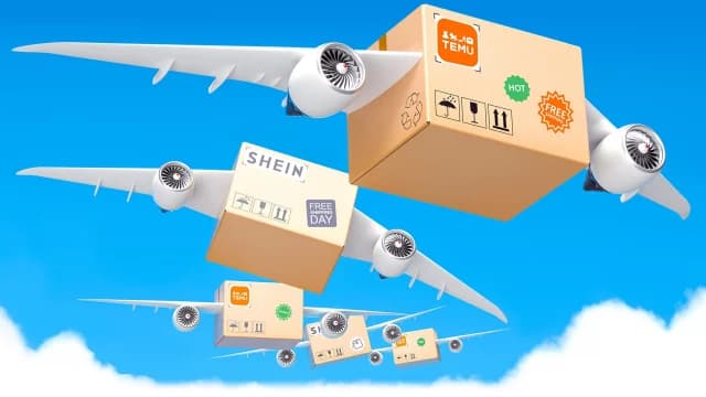 Temu y Shein reciben tantas compras que la industria del transporte aéreo no puede seguir el ritmo