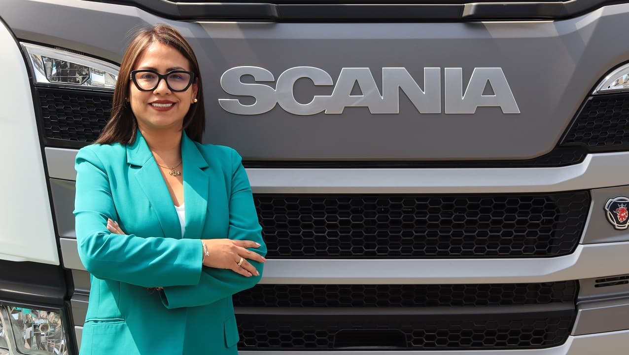 Caterina Limay, CFO de Scania en Colombia. Foto: Scania