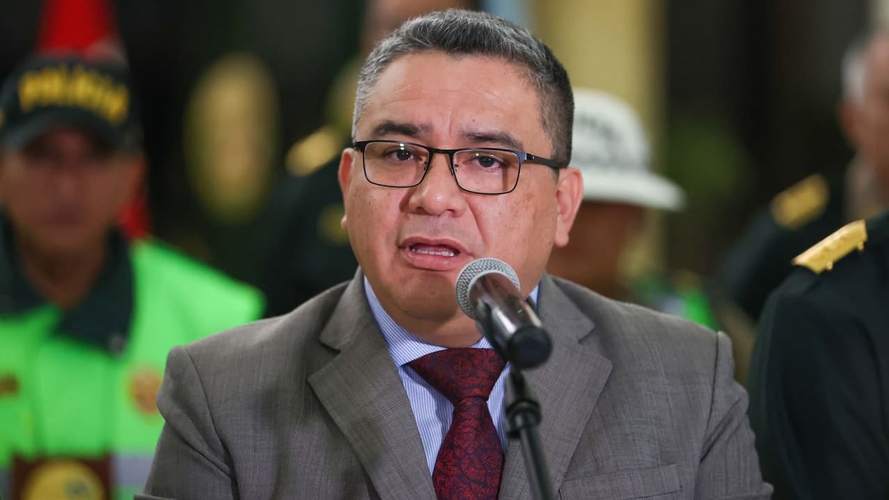 ministro del Interior, Juan José Santiváñez