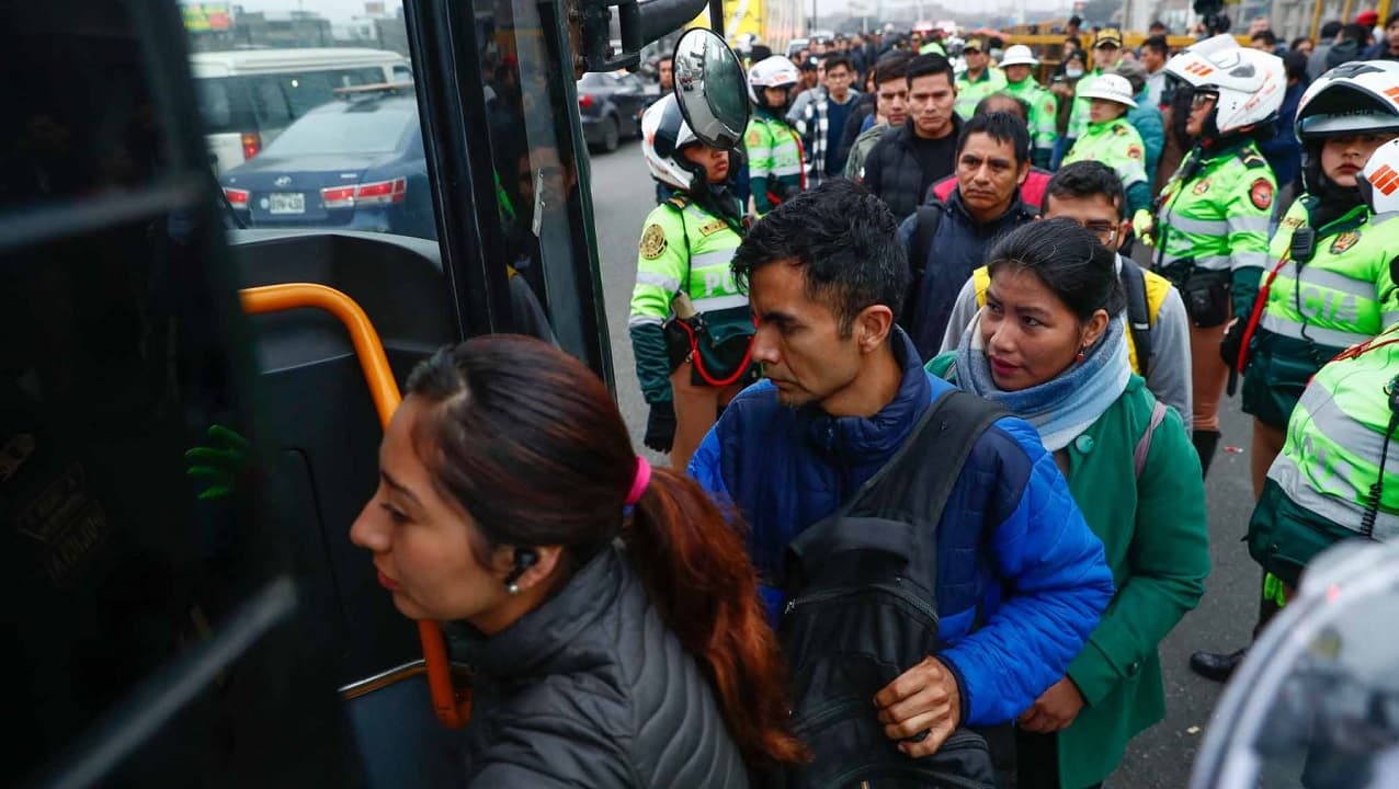 paro de transportistas en lima