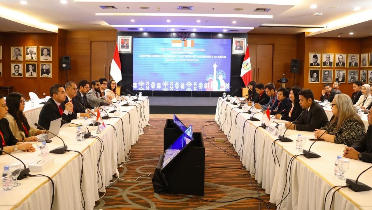 Perú e Indonesia sostienen Tercera Ronda de Negociaciones para un Acuerdo Comercial