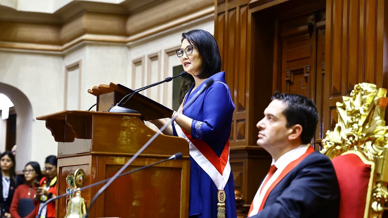 Fujimori elevará el sueldo mínimo a S/1.300: estas fueron las principales promesas del discurso presidencial