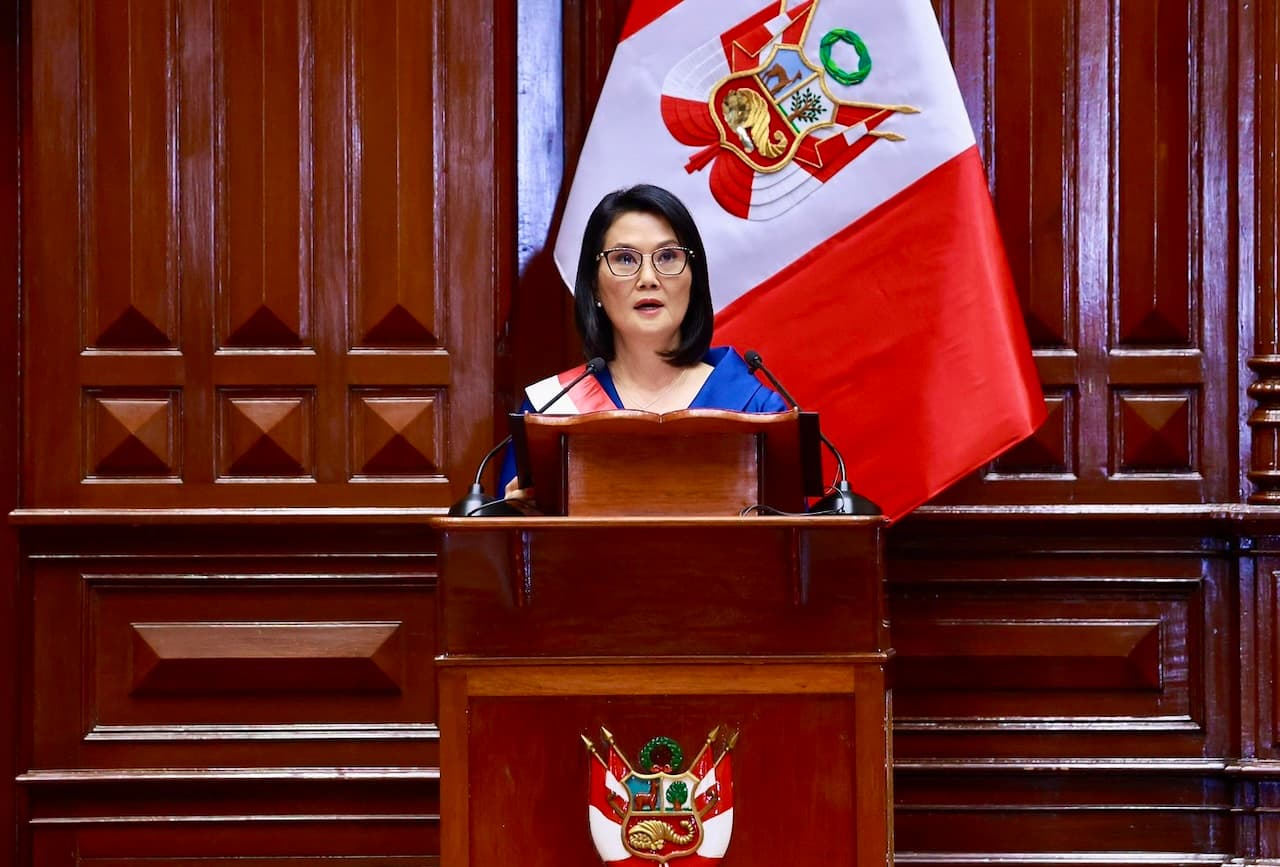 Fujimori expresó a Marco Rubio el interés de Perú de formar parte del Escudo de las Américas