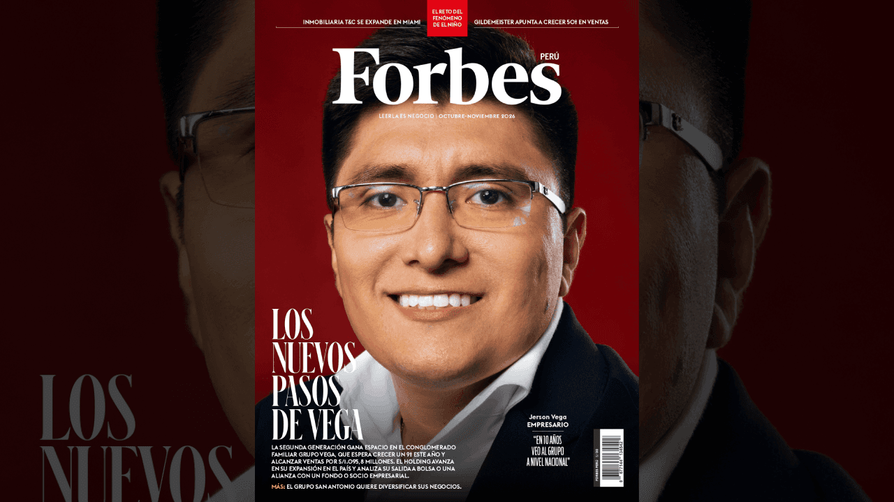 Nuestra revista: Así se abre paso Jerson Vega en el conglomerado familiar Grupo Vega 