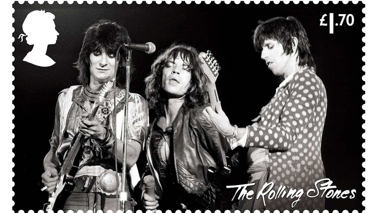 ‘Send It To Me’: el Royal Mail homenajea a los Rolling Stones con sellos postales