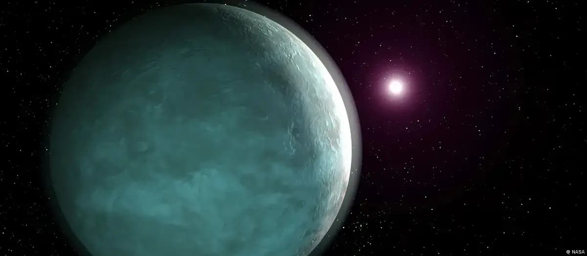 Detectan vapor de agua en la atmósfera de un pequeño planeta