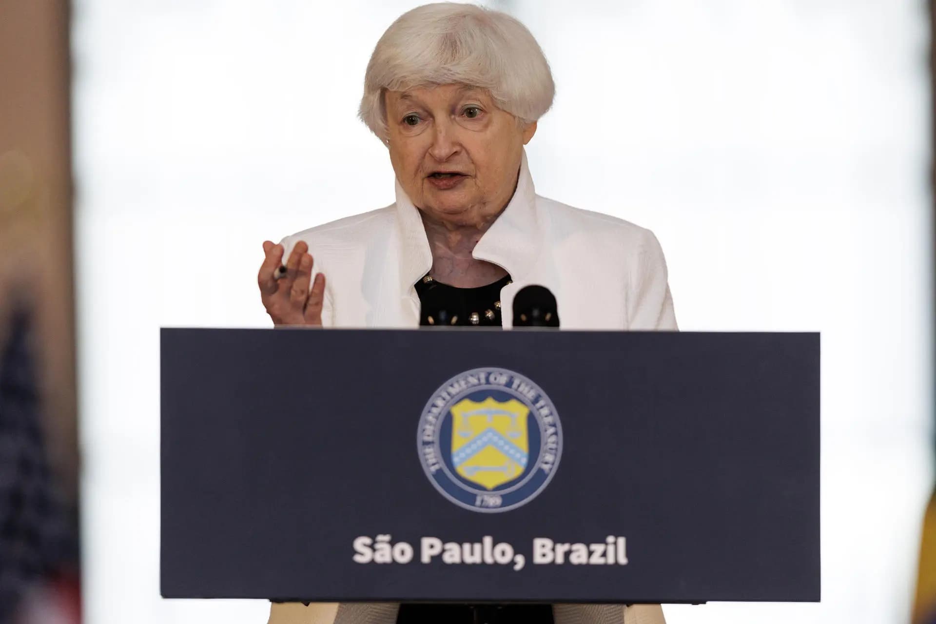 Secretaria del Tesoro descarta una recesión en EE.UU. y ve ‘buenas perspectivas’ para 2024